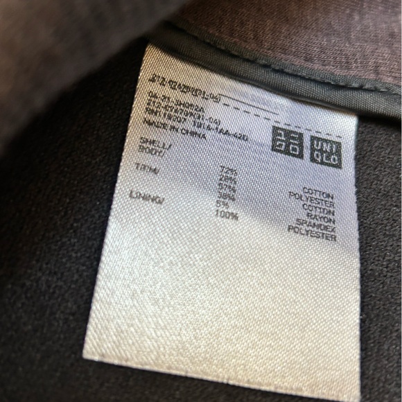 🍄Double Standard Clothing Black Blazer w/Gray Stretch Panels Unfinished Hems - Picture 4 of 9